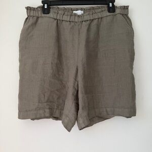 Pure Jill Size M linen shorts